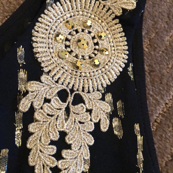 Lilly Pulitzer Fish Clip Sienne top one shoulder size 10 - Picture 5 of 6